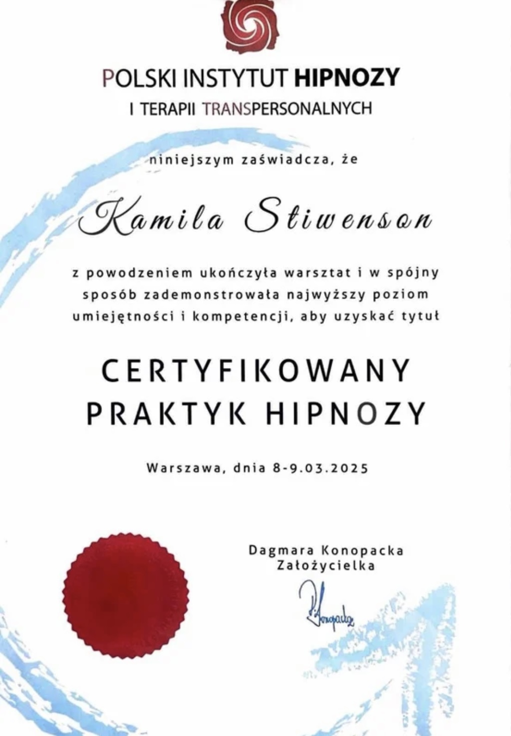 Certyfikat 7
